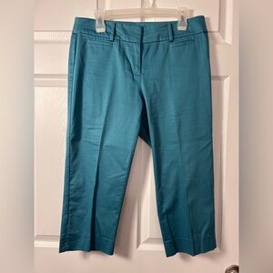 SOLD LOFT Teal Petite Trousers